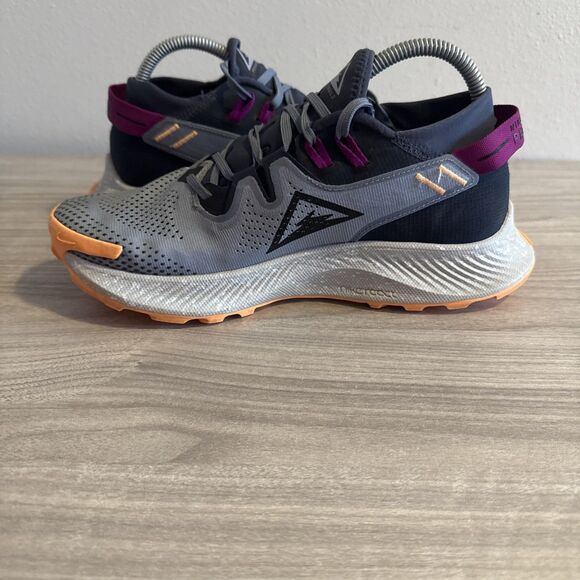 Nike Pegasus Trail 2 Women's Size 8.5 Trail Running Thunder Blue CK4309-401 - Picture 8 of 11